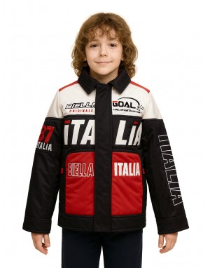 Boys Jacket Sporty Lava Red